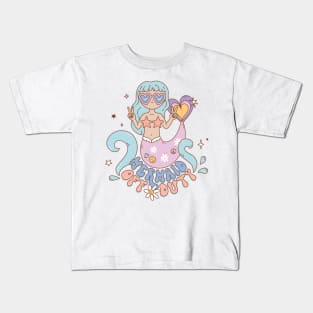 Mermaid Off Duty Kids T-Shirt